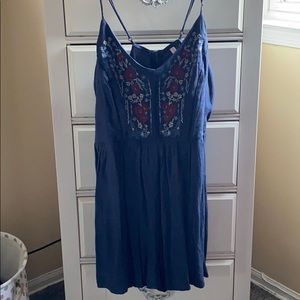 navy blue romper